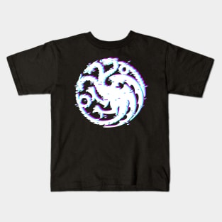 dragon glitch Kids T-Shirt